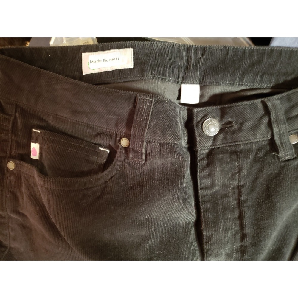 Women's Stio Black Corduroy Pants Size 10R - Picture 5 of 5